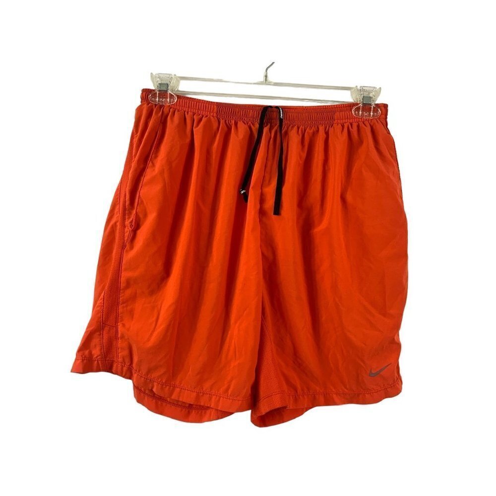 Nike Dri-Fit Bright Orange Loose Fit Shorts